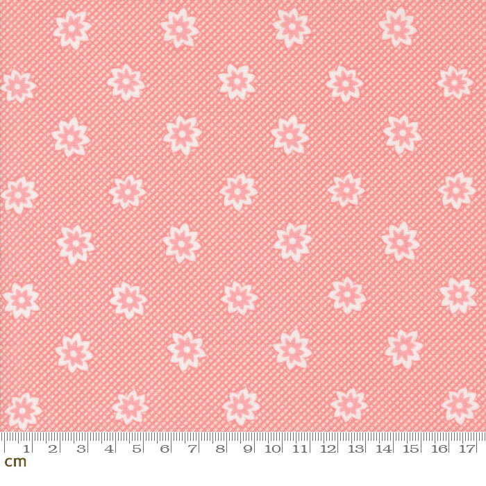 30s Playtime 2024-33752-13(2B-05) ピンク 花柄 レトロポップ かわいい コットン100％ シーチング