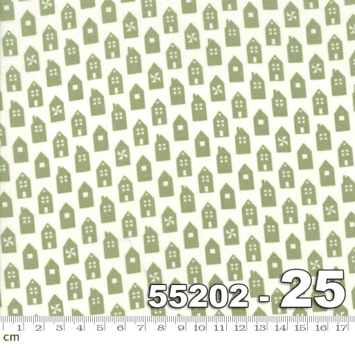 【Moda モダ】At Home-55202-25(2E-03) グリーン系 ホワイト系 モチーフ柄 家コットン100% シーチング【10cm単位販売】 【Moda モダ】At Home-55202-25(2E-03) グリーン系 ホワイト系 モチーフ柄 家コットン100% シーチング【10cm単位販売】