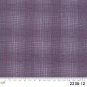 【Moda モダ】Clover Meadow-2236-12(2D-03) チェック柄 グレンチェック パープル系 コットン100% シーチング【10cm単位販売】