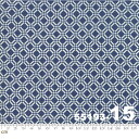 【Moda モダ】Early Bird-55193-15(2C-03) ブリー系 ネイビー ホワイト系 白 幾何学 チェック コットン100% シーチング【10cm単位販売】