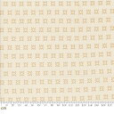 【Moda-k モダ】Frivolity-43196-11(3A-04) クロスステッチ風 小花柄 秋 クリーム色 シーチング パッチワーク 110cm幅【10cm単位販売】