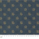 【Moda モダ】Garden Gatherings-49173-28(2E-07) 小花柄 ブーケ柄 ブルー系 ネイビー系 ベージュ系 シーチング【10cm単位販売】