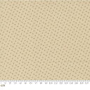 【Moda モダ】Garden Gatherings-49174-14(2E-07) 花柄 小花柄 ベージュ系 シーチング【10cm単位販売】