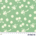 【Moda モダ】Deer Christmas-31163-14(2E-04)(2C-06) グリーン系 ホワイト系 アイテム柄 モチーフ柄 クリスマス コットン100% シーチング 110cm幅【10cm単位販売】