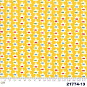 【Moda モダ】Good Times-21774-13(2D-03)記号柄 イエロー系 moda fabrics コットン100% シーチング 110cm幅【10cm単位販売】