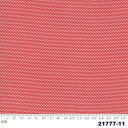 【Moda モダ】Good Times-21777-11(2D-03)記号柄 ドット柄 レッド系 moda fabrics コットン100% シーチング 110cm幅【10cm単位販売】