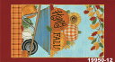 【Moda モダ】Happy Fall-パネル(1P 60cm)-19950-12(2E-03) レッド系 オレンジ系 イエロー系 かぼちゃ柄 食べ物柄 植物柄 コットン100% シーチング 110cm幅