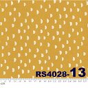 【Moda モダ】Heirloom-RS4028-13(2E-05) マスタードイエロー 幾何学柄 ポップ 木版風 ruby star ルビースター 綿カス残し コットン100% シーチング【10cm単位販売】(3)
