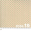 【Moda モダ】Ladies' Legacy-8354-16(2E-04) ベージュ系 ブラウン系 星柄 ほし柄 コットン100% シーチング【10cm単位販売】(3)