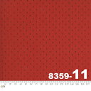 【Moda モダ】Ladies' Legacy-8359-11(2E-04) レッド系 赤色 花柄 小花柄 コットン100% シーチング【10cm単位販売】