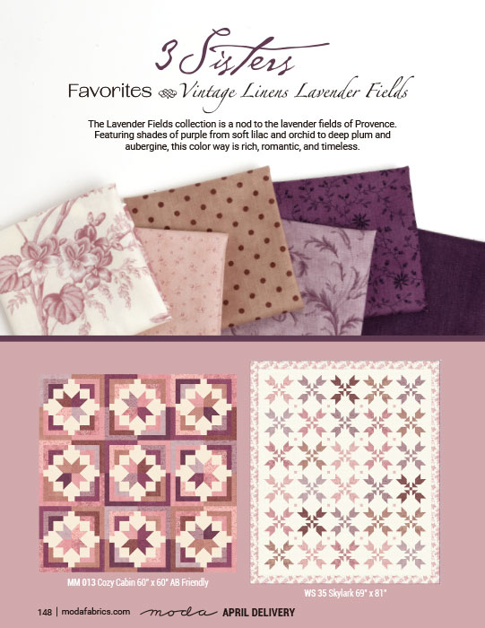 【Moda モダ】Lavender Fields-44364-23(3A-01) 小花柄 葉っぱ リーフ柄 ピンク コットン100％ シーチング 110cm幅【10cm単位販売】 3
