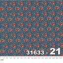 【Moda モダ】Mary Anns Gift-31633-21(2A-02) ベージュ系 ブルー系 レッド系 茶色 赤色 花柄 小花柄 植物柄 コットン100...