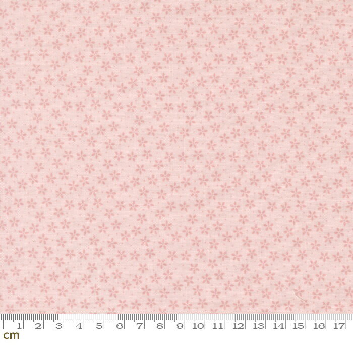 Rakuten - 【Moda-k モダ】Pastel Prairie-31783-16(3A-07) 花柄 小花柄 ドット柄 ピンク系 パステルカラー かわいい シーチング 110cm幅 パッチワーク ハンドメイド【10cm単位販売】