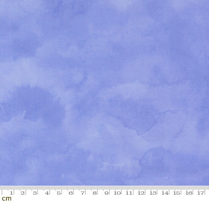 樂天商城 - 【Moda モダ】Delphinium-24660-13(3A-10) 無地柄 にじみ模様 ブルー系 かわいい シーチング 110cm幅 パッチワーク ハンドメイド【10cm単位販売】