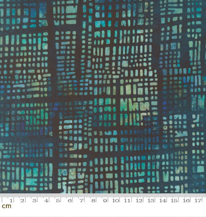 【Moda モダ】Tranquil Patina-48116-15(3A-07) テクスチャ 重なり 抽象 粗い麻布風 地紋 ブルー 和柄 上品 伝統柄 シーチング 110cm幅 パッチワーク ハンドメイド【10cm単位販売】