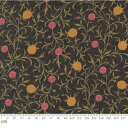 【Morris モリス】Morris Manor-8393-15(2A-03) moda 花柄 つる草 コンプトン ブラック コットン100% シーチング 110cm幅【10cm単位販売】(3)