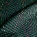【nora. ノラ】23SU-ST1259-A(1F-03) 英字柄 グリーン ポップ コットン100% シーチング【10cm単位販売】(3)
