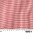 【Moda モダ】Northport Silky Wovens-12215-30(2C-03) レッド系 チェック柄 先染め コットン100% シーチング【10cm単位販売】