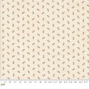 【Moda モダ】Pumpkin Spice Gatherings-49295-12(2A-06) 小花柄 ナチュラル 秋 花柄 ホワイト ベージュ アイボリー シーチング 110cm幅【10cm単位販売】