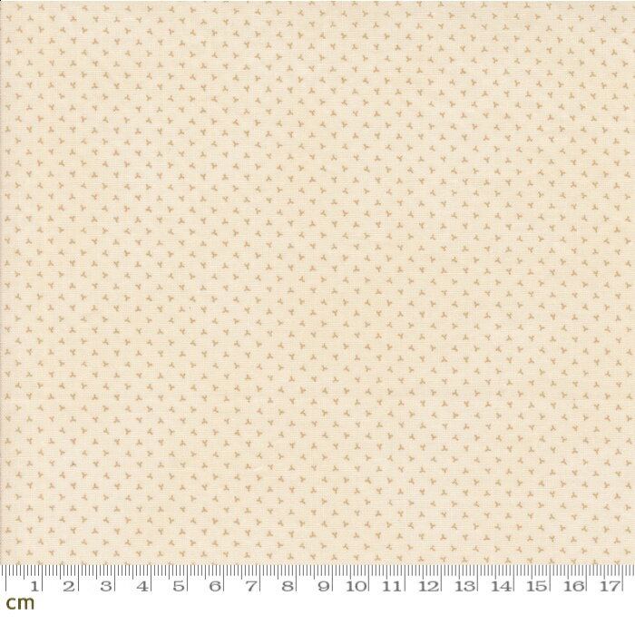 【Moda モダ】Pumpkin Spice Gatherings-49296-11(3A-01) 無地系 ミニサイズ 三角形模様 アイボリー シ..
