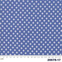 【Moda モダ】Sunday Picnic-20678-17(2E-03) ブルー系 パープル系 小花柄 チェック柄 コットン100% シーチング【10cm単位販売】(3)