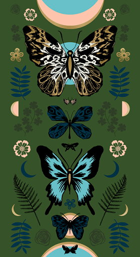 【Moda モダ】Tiger Fly-パネル(1P 60cm)-RS2011-13M(メタリック加工)(2D-01)(2C-06) ホワイト グリーン系 水色 ゴールド 昆虫柄 植物柄 蝶 コットン100% シーチング 【Moda モダ】Tiger Fly-パネル(1P 60cm)-RS2011-13M(メタリック加工)(2D-01)(2C-06) ホワイト グリーン系 水色 ゴールド 昆虫柄 植物柄 蝶 コットン100% シーチング