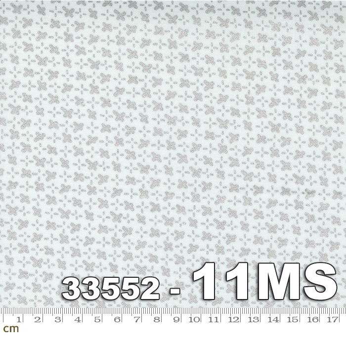 Whispers Metallics-33552-11MS(メタリック加工) (2A-02) ホワイト 白色 記号柄 メタリック シルバー コットン100% シーチング