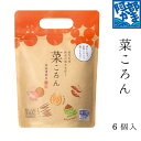 ★こちらの商品には、「のし」や「掛け紙」等はお付けできかねます。 ご指定いただいてもお付けしない状態でお届けいたしますので、ご注意くださいませ。 お求めやすい価格で、菜ころん専用袋入りが登場。 菜ころんをイメージしたパッケージの、持ち運びしやすい取っ手付きパック包装です。 お土産やご自宅用、 他のかまぼことご一緒になど様々なシーンでお使いいただけます。 ------------------------------- 魚介や野菜などいろいろ楽しめる揚げかまぼこ「菜ころん」。 上質なすり身をカラッとあっさり揚げ、素材を活かした味わいにしました。 そのまま食べても、軽くあぶってもおいしく召し上がれます。 ■全6種(たまねぎ・たこ・きんぴら・仙台みそねぎ・むきえび・れんこん) 例えば、お届け予定日を12/25とすれば、12/31頃までの賞味期限のものをお送りします。 【内容】 菜ころん6枚 6種(たまねぎ・たこ・きんぴら・仙台みそねぎ・むきえび・れんこん) 【賞味期限】 お届け日含めて約1週間(要冷蔵)　 ■原材料・内容量(1枚、1ヶあたり)等 商品名 品名 原材料名 内容量 賞味期限 保存方法 製造者 菜ころん（たこ） 揚げかまぼこ 魚肉（アメリカ、タイ）、たこ、でんぷん、砂糖、紅生姜、塩、魚醤、しそ、植物油/pH調整剤、調味料（アミノ酸等）、加工でんぷん、セルロース、酸味料、着色料（赤102） 40g お手元に届いてから、到着日含めて約1週間(要冷蔵) 要冷蔵（1〜10℃）で保存 株式会社 阿部蒲鉾店 泉工場　仙台市泉区明通4-10 菜ころん（むきえび） 同上 魚肉（アメリカ、タイ）、むきえび、でんぷん、砂糖、塩、魚醤、植物油/pH調整剤、調味料（アミノ酸等）、加工でんぷん、セルロース 同上 同上 同上 同上 菜ころん（たまねぎ） 同上 魚肉（アメリカ、タイ）、たまねぎ、でんぷん、砂糖、塩、魚醤、パセリ、植物油/pH調整剤、調味料（アミノ酸）、加工でんぷん、セルロース 同上 同上 同上 同上 菜ころん（仙台みそねぎ） 同上 魚肉（アメリカ、タイ）、長ねぎ、砂糖、でんぷん、塩、魚醤、米みそ粉末（大豆を含む）、植物油/pH調整剤、調味料（アミノ酸）、加工でんぷん、セルロース 同上 同上 同上 同上 菜ころん（きんぴら） 同上 魚肉（アメリカ、タイ）、にんじん、ごぼう、でんぷん、砂糖、塩、魚醤、植物油/pH調整剤、調味料（アミノ酸）、加工でんぷん、セルロース 同上 同上 同上 同上 菜ころん（れんこん） 同上 魚肉（アメリカ、タイ）、れんこん水煮、でんぷん、砂糖、塩、魚醤、植物油/pH調整剤、調味料（アミノ酸）、加工でんぷん、セルロース、酸化防止剤（ビタミンC）、漂白剤（次亜硫酸Na) 同上 同上 同上 同上