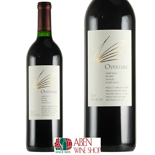 Opus One Winery / Opus One Overture Non Vintage California Red Dry / オーパス　ワン　ワイナリー　オーヴァチュア　ノンヴィンテージ 生産地 カリフォルニア州ノース・コースト地方ナパ・ヴァレー地区 AVA オークヴィル ブドウ品種 カベルネ・ソーヴィニョン、メルロ、カベルネ・フラン、マルベック、プティ・ヴェルド （※以上、全てオーパス・ワンと同じオークヴィルのヴィンヤードから） 収　穫 すべて手摘み 生産工程 オーパス・ワンに準じた工程 醸造 ステンレスタンクにて発酵、18日間のマセラシオン。フレンチオークの新樽にて17-19ヶ月熟成。 タイプ 赤のフルボディ 特　徴 オーヴァチャー (Overture)は、伝統的なボルドー品種5種のぶどうをブレンドし、同一品種でありながらも異なる土壌で栽培された各ぶどうのテロワールの特徴を示すことで、ワインメーカーの芸術性を反映しています。オーヴァチャーは複数のヴィンテージをブレンドすることで、よりしなやかでふくよかなものとなり、リリース直後でもお楽しみいただけます。 Overtureは、ヴィンテージを超えたOpus One自社畑のエッセンスを反映します。この素晴らしいテロワールは、複雑なアロマに風味、とりわけテクスチャーに表れ、カベルネ・ソーヴィニョンのクラシックなブラックベリーとカシスの特性は、メルロー、カベルネ・フラン、プティ・ヴェルド、マルベックの持つブラックチェリーやレッドカラントそしてバイオレットの特性と滑らかに融合するのです。長期に渡る樽熟成と複数ヴィンテージをブレンドすることで、オーヴァチャーはしなやかなストラクチャーとシルクのような質感を醸し出します。 生産者HPより 料理 フランスのボルドー・スタイルのワインには、仔羊のローストやサーモンの赤ワインソースなどのフランス料理とよく合う。 ■ ご確認ください ■ 当該商品は自社販売と在庫を共有しているため、在庫更新のタイミングにより、在庫切れの場合やむをえずキャンセルさせていただく可能性があります。 様々な贈り物にご利用いただけます。 季節のご挨拶 お正月 御年賀 お年賀 御年始 母の日 父の日 初盆 御中元 お中元 残暑御見舞 残暑見舞い 敬老の日 寒中お見舞 クリスマス プレゼント お歳暮 御歳暮 春 夏 秋 冬 日常の贈り物 内祝い 御見舞 退院祝い 全快祝い 快気祝い 快気内祝い 引っ越し 志 進物 寸志 粗品 のし 熨斗 挨拶ギフト お返しギフト 新築祝い 引っ越し祝い 退職祝い ギフト お祝い 御祝い 金婚式御祝 銀婚式御祝 御結婚お祝い ご結婚御祝い 御結婚御祝 結婚祝い 結婚内祝い 結婚式 御新築祝 新築御祝 新築内祝い 祝御新築 祝御誕生日 バースデー バースディ バースディー 昇進祝い 昇格祝い 就任 御礼 お礼 謝礼 御返し お返し お祝い返し 御祝い★不定期生産のオーパスワンの稀少セカンドは 愛好家垂涎のアイテム★ オーパス・ワン・ワイナリー オーヴァチュア　NV　750ml ■オーパス・ワン・ワイナリー■ 　ロバート・モンダヴィと、ボルドー第1級の故バロン・フィリップ・ド・ロートシルトのCH．ムートン・ロートシルトの合弁事業として「カリフォルニア最高の赤ワイン」を目指し1979年設立されました。 バロン・フィリップは、ボルドー・メドック地区格付け第1級CH．ムートン・ロートシルトのオーナーで1988年の他界後は、娘のバロネス・フィリピーヌ・ド・ロートシルトが引き継いでいます。 ワイナリーの建設には巨費が投じられオークヴィルに広がる56haの畑にはカベルネ・ソーヴィニョンを主としてカベルネ・フランとメルロが密植で栽培され、1979年初ヴィンテージが誕生しました。 ワイン醸造に携わる偉大な両家の哲学とスタイルが融合し二つの文化の極みに達し、他のナパヴァレーのワイナリーとは一線を画すものです。 他のワイナリーで10分間で終える作業を、ここオーパス・ワンでは10時間を費やし、ブドウ栽培から瓶詰めまで最新の注意を払って育まれたワインです。オーパス・ワンの名は、ラテン系の言語でフランス語と英語のどちらでも簡単で覚えやすいことを条件に名づけられました。 名づけの親の故・バロン・フィリップ・ロートシルトは、生前、「私にとって1本のワインは交響曲であり、1杯のグラスワインはメロディーのようなもの。」と語っていたとか・・・。 そして、音楽用語で《作品番号1》を意味する《オーパス・ワン（Op．1）》と命名されたといいます。（・・・詳細＆一覧） ■オヴァチュア■ 　≪作品番号1≫を意味するオーパス・ワンに対して、≪序曲≫を意味するオヴァチュアは、いくつかのヴィンテージをブレンドするためヴィンテージ表記はなく、NV（ノン・ヴィンテージ）表記となっています。 オーパス・ワンのブドウ園のカベルネ・ソーヴィニヨン、カベルネ・フラン、メルロー、プティ・ヴェルド、マルベックを用いて、オーパス・ワンで一度使用したフレンチオーク樽を使用し18ヶ月熟成させ、ボルドースタイルに仕上げられ、豊かな果実味とソフトでしなやかな味わいが特徴で、すぐに楽しめるとともに、2〜3年熟成させることで、更にポテンシャルを発揮します。 。 また、オヴァチュアは基本的に一般に流通することなく、なおかつ、毎年生産されるわけでもないため、ある意味オーパス・ワンより高い希少価値が付けられています。