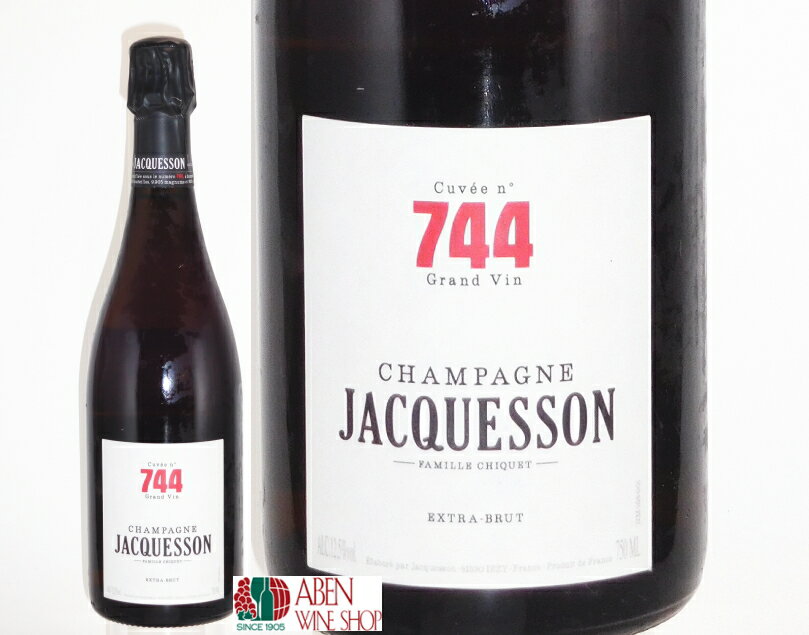 ジャクソン　キュヴェ744　NV　エクストラ　ブリュット（箱なし／750ml）【白ワイン】【発泡】【辛口】【シャンパーニュ】【フランス】【正規品】