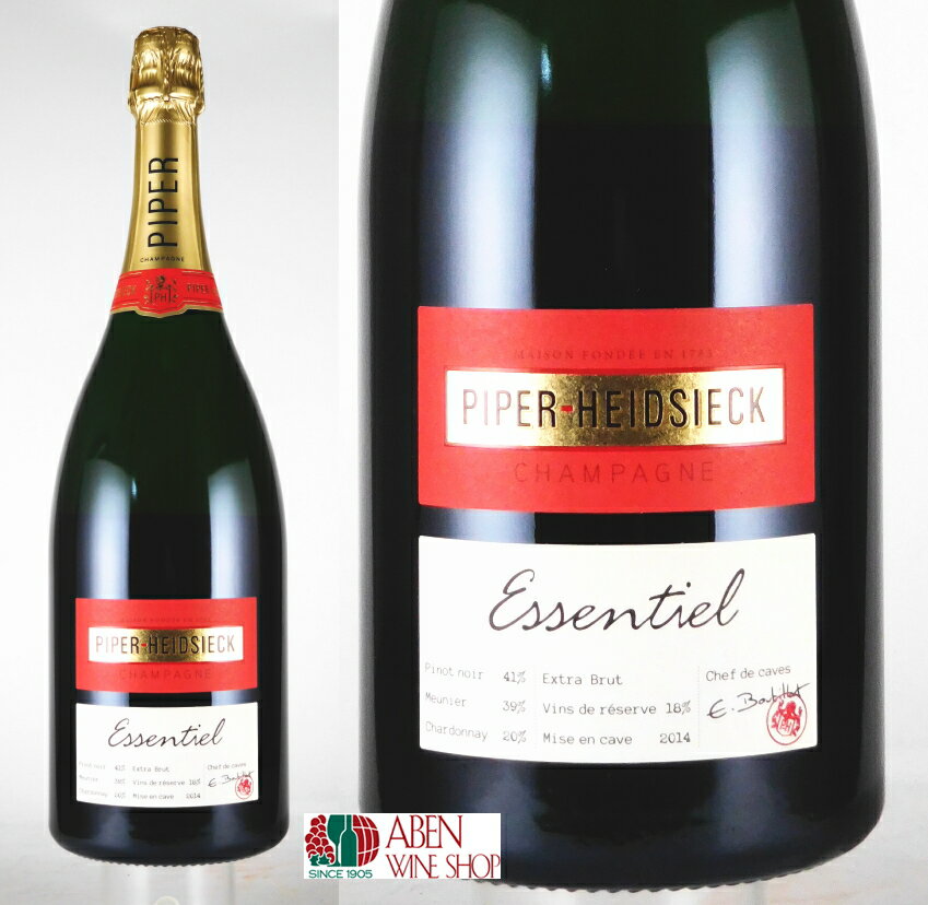 パイパー エドシック エッセンシエル エクストラ ブリュット マグナム(1500ml)【発泡】【白ワイン】【辛口】【正規品】
