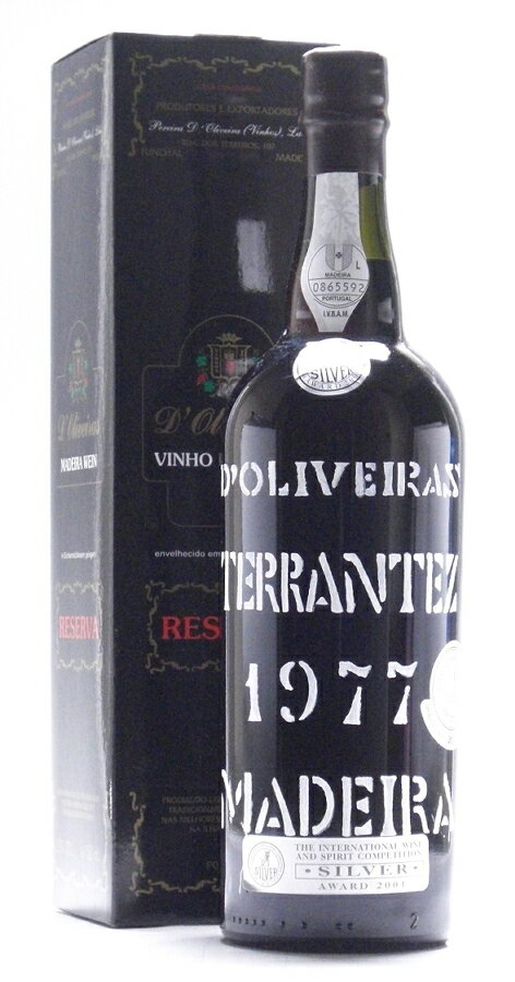 ペレイラ・ドリヴェイラ・テランテス　1977年　750ml マディラ 【白ワイン】【中辛口】