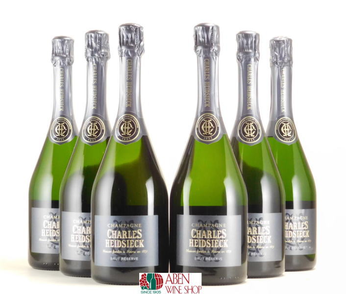 シャルル エドシック/ブリュット・レゼルヴ NV 6本セット 750ml 【正規品】【シャンパーニュ白】【発泡】【辛口】