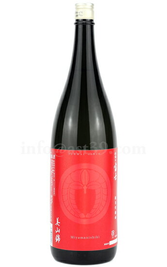 【日本酒】 松嶺の富士 家紋ラベル 美山錦60 純米吟醸 1800ml
