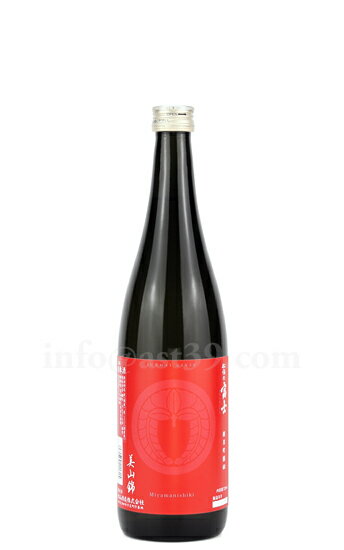 【日本酒】 松嶺の富士 家紋ラベル 美山錦60 純米吟醸 720ml