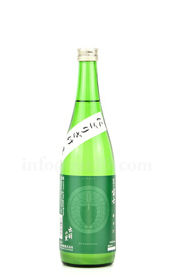 【日本酒】 松嶺の富士 家紋ラベル 出羽の里 純米活性にごり生 R5BY 720ml(要冷蔵)