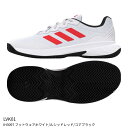 【アディダス】GAME COURT 2 M AC ゲームコート/メンズ/テニスシューズ/adidas(LVK01) IH3097 フットウェアホワイト/ルシッド...