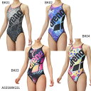 ネコポス選択可【アリーナ】トレーニングワンピース オープンバック タフスーツ/トレーニング水着/水着 レディース/arena (AS5SWM22L)