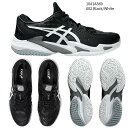 【アシックス】COURT FF 3 OC コートFF/オムニ・クレー/テニスシューズ/asics(1041A369) 002 Black/White