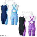 【ミズノ】STREAM ACE ハーフスーツ マスターズバック/競泳水着/レディース水着/MIZUNO(N2MGC243)