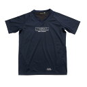 ネコポス選択可【ワールドペガサス】防風・撥水半袖カットソー Tシャツ/半袖/野球ウェア/Worldpegasus (WAP103) 50 ネイビー