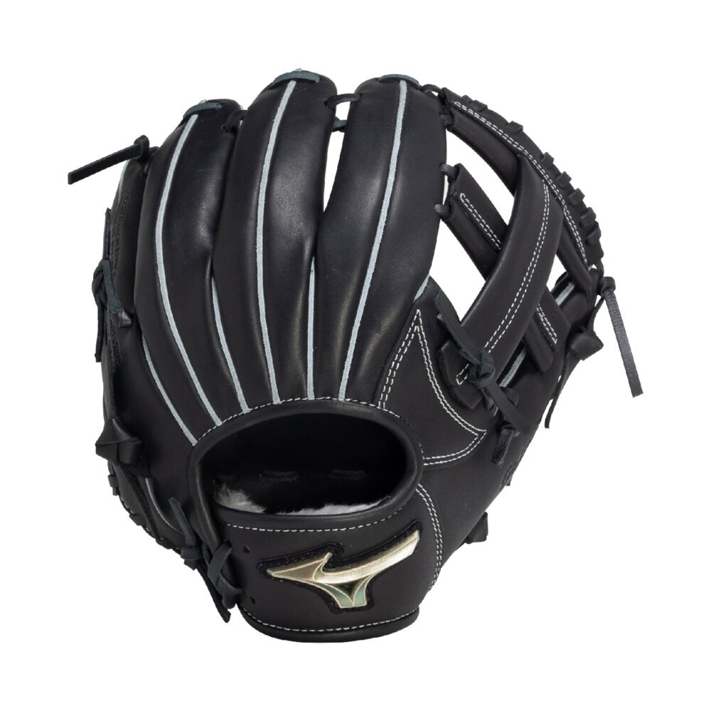 【ミズノ】ジュニア軟式用グローバルエリートHselection SIGNA オールラウンド用：サイズM　軟式グラブ/MIZUNO(1AJGY32210) 09 ブラック