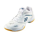 【ヨネックス】パワークッション65Zウィメン レディースシューズ/ローカット/バドミントンシューズ/YONEX (SHB65Z4L) 011 ホワイト