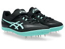 【アシックス】HEAT FLY 2 ヒートフライ/スパイク 槍投げ/走高跳/メンズ/asics(1093A249) 001 Black/ILLUMINATE-M...