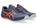 【アシックス】GAME FF CLAY/OC オムニ・クレー/テニスシューズ/asics(1041A490) 500 Indigo Fog/Nova Orang...