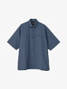【THE NORTH FACE】S/S Awning Shirt ショートスリーブオーニングシャツ/ユニセックス/国内正規品/ノースフェイス(NR22561) AN アビエイターネイビー(4)