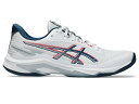 【アシックス】NETBURNER BALLISTIC FF 4 ネットバーナー/バレーシューズ/asics(1053A070) 101 White/Mako B...