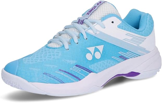 【ヨネックス】パワークッションカスケードアクセル　POWER CUSHION/バドミントンシューズ/YONEX(SHBCA1S) 633 サックス/ホワイト