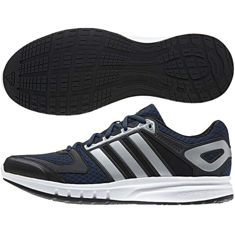 【アディダス】 Galaxy ランニングシューズ/adidas/トレーニングシューズ (M18657) リッチブルーF14/シルバーメット/コアブラック