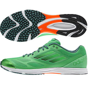 【アディダス】 adizero Feather RK 2 ランニングシューズ/アディダス ランニング/adidas (B44251) セミフラッシュグリーン S15/セミフラッシュグリーン